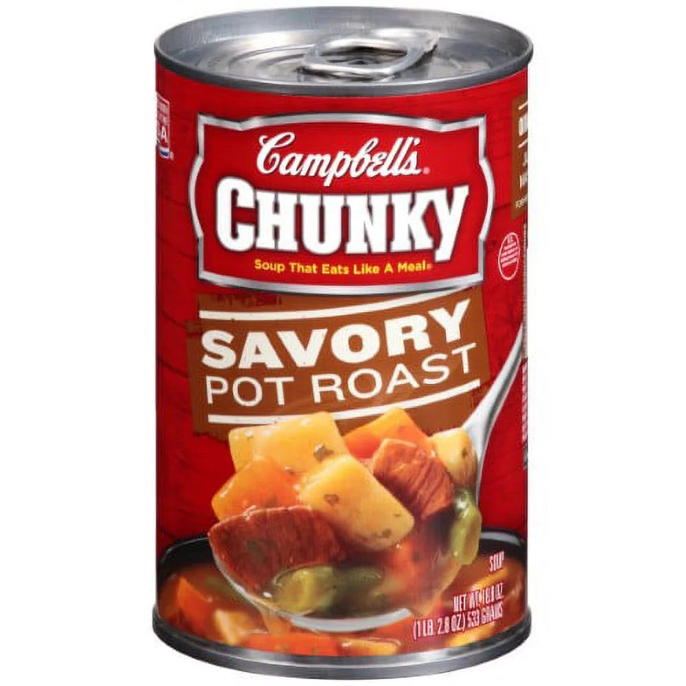 Campbell's Chunky Savory Pot Roast Soup (Pack of 16)