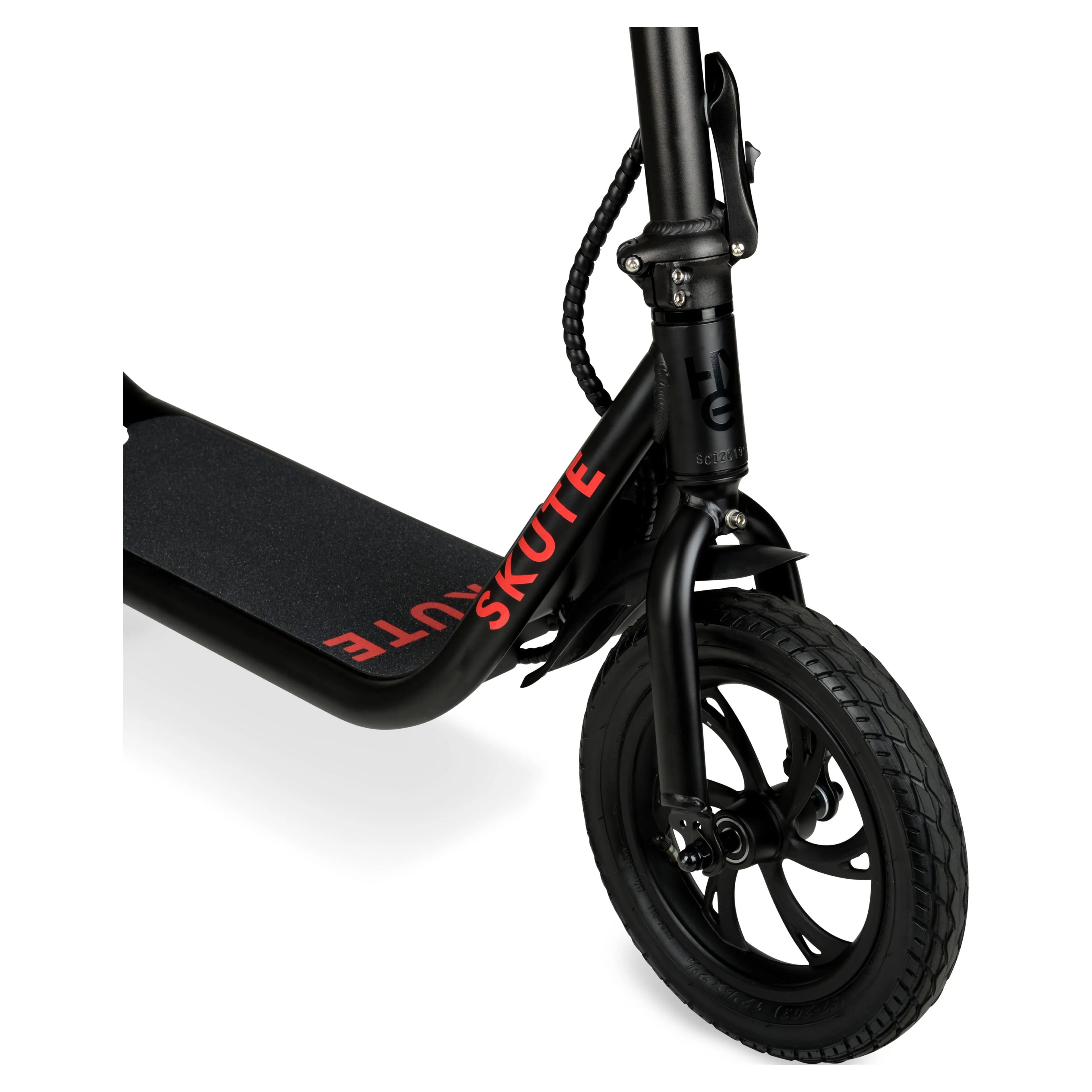 Hyper 36V Skute Commute 12" Seated Electric Scooter with Basket, 250W Motor, 13 Years+, Max Speed 15mph