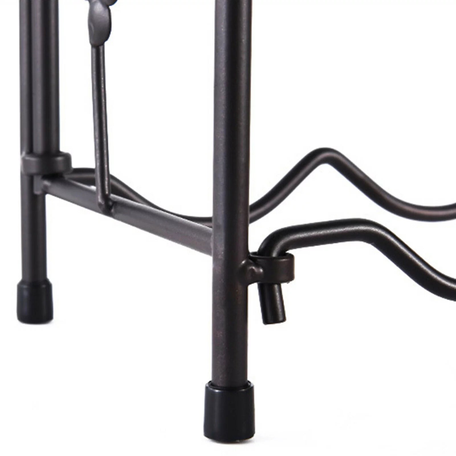 ZhdnBhnos 2-Tier 8 Bottles Stackable Wine Rack Countertop Glasses Storage Organizer Floor Standing Holder Display Shelf