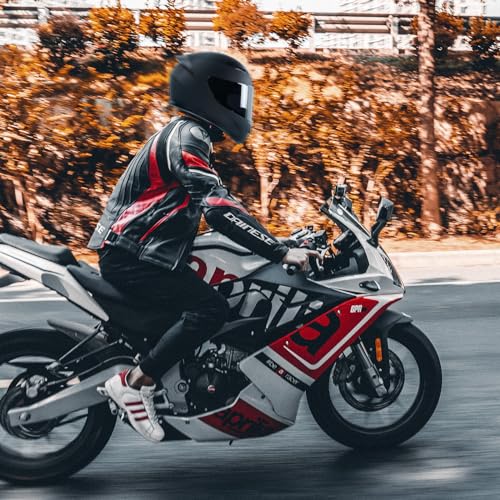 JQF Gear Full Face Motorcycle Helmet WS-607 DOT Approved Motorbike Racing Street Bike Helmets for Adults with Visor