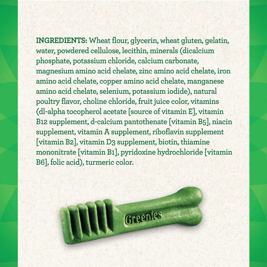 Greenies Original Flavor Dental Treats for Dogs, 27 oz Pouch