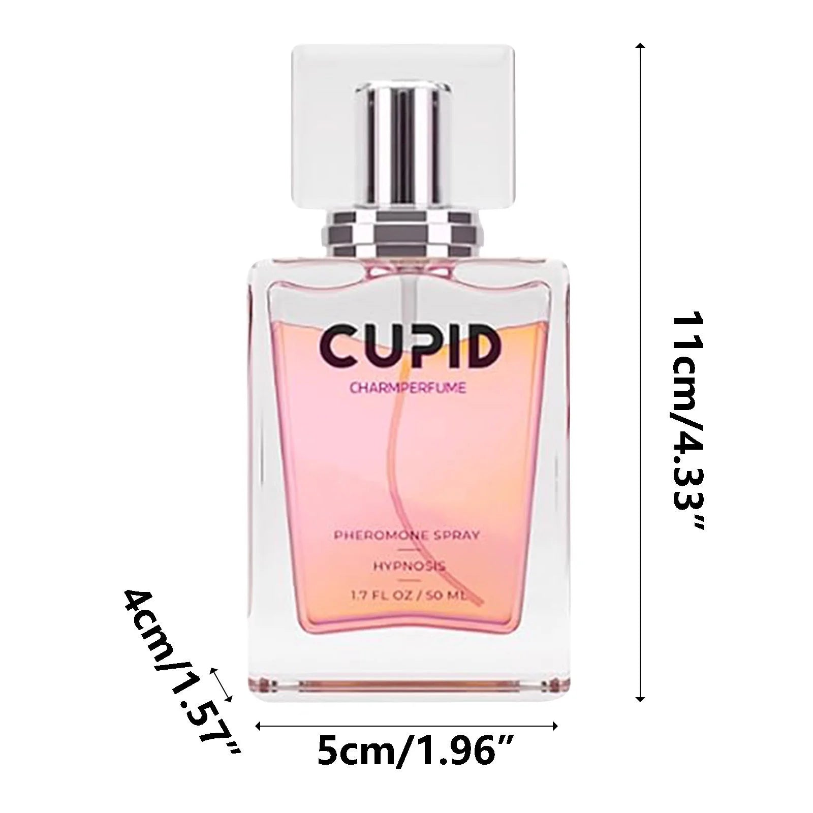 50ml Cupid Charm Women's & Men's Toilet (Pheromone Injection)- Cupid Hypnotic Cologne Cupid Fragrances for Women & Men to Make Him Fall in Love with You (pink+blue)