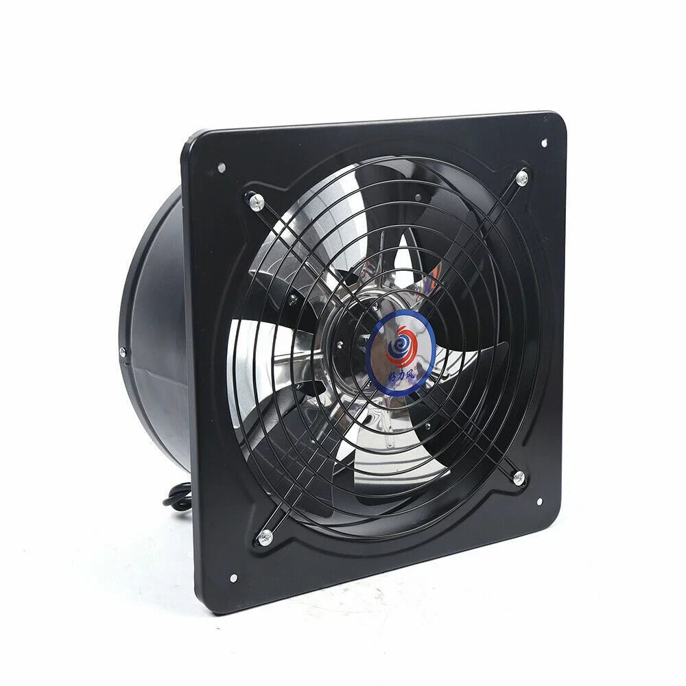 CNCEST 12" Ventilation Extractor Industrial Wall Mounted Air Blower Fan Exhaust Kitchen