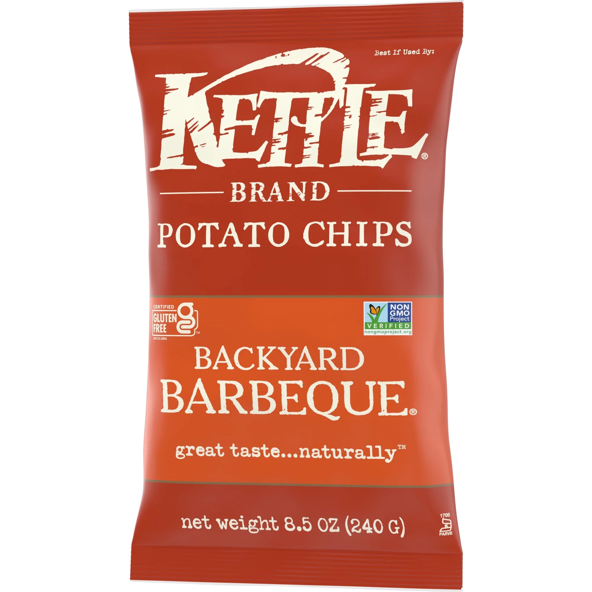 Kettle Brand Potato Chips, Backyard Barbeque Kettle Chips, 8.5 oz