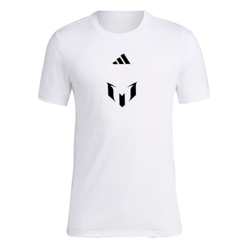 adidas Men's Soccer Messi X Miami Number 10 Tee - Show Your Support for Soccer Superstar Lionel Messi x Inter Miami