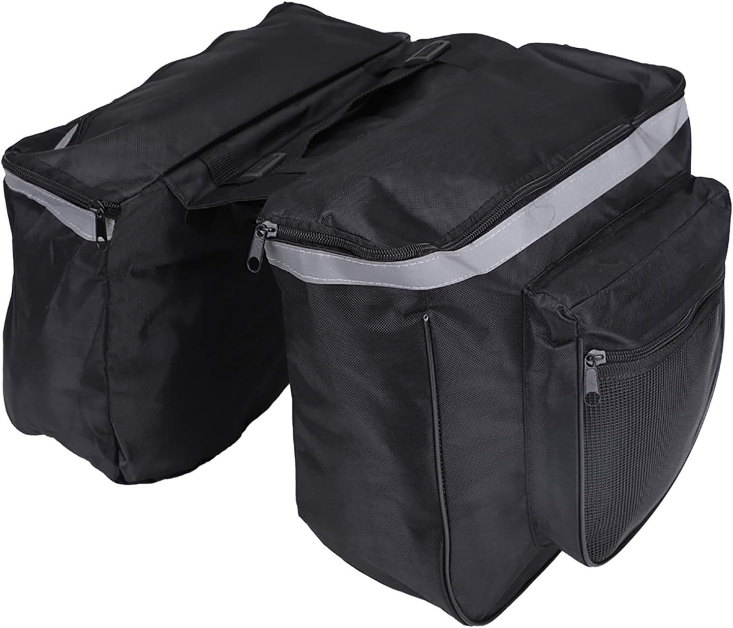 25L Bicycle Rack Bag Bicycle Rear Seat Bag Bike Rear Carrier Bag Double Side Bike Rack Bag Rear Rack Bike Pack Cycling Gear Carrier
