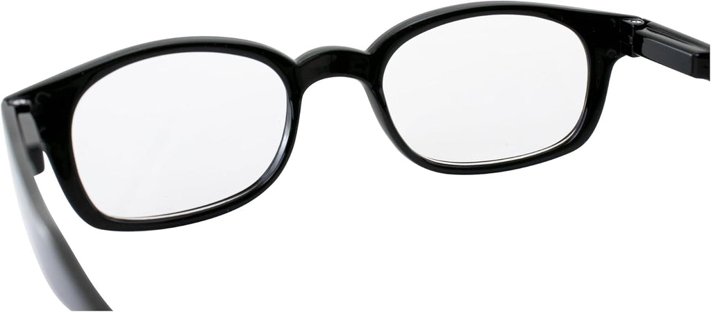3 Pairs MotoFrames Lockdown Motorcycle Riding Glasses w/Black Frames Clear Smoke Yellow Lenses