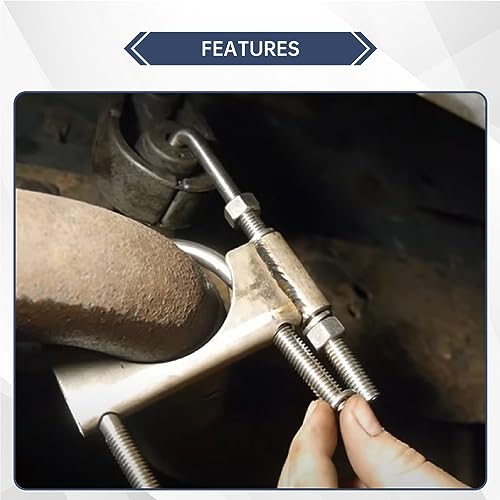 BATONECO 2.25''/2.5''/3''/4'' Inch Universal U Bolt Clamp On Exhaust Hanger-2PCS