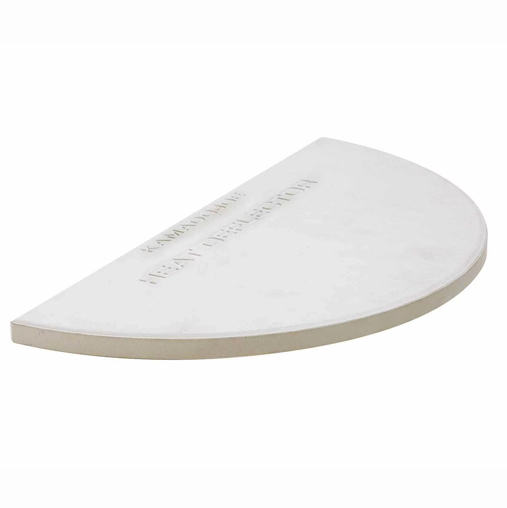 Kamado Joe Classic Joe Half Moon Heat Deflector Plate Stone Cooking Rack, 2 Pack