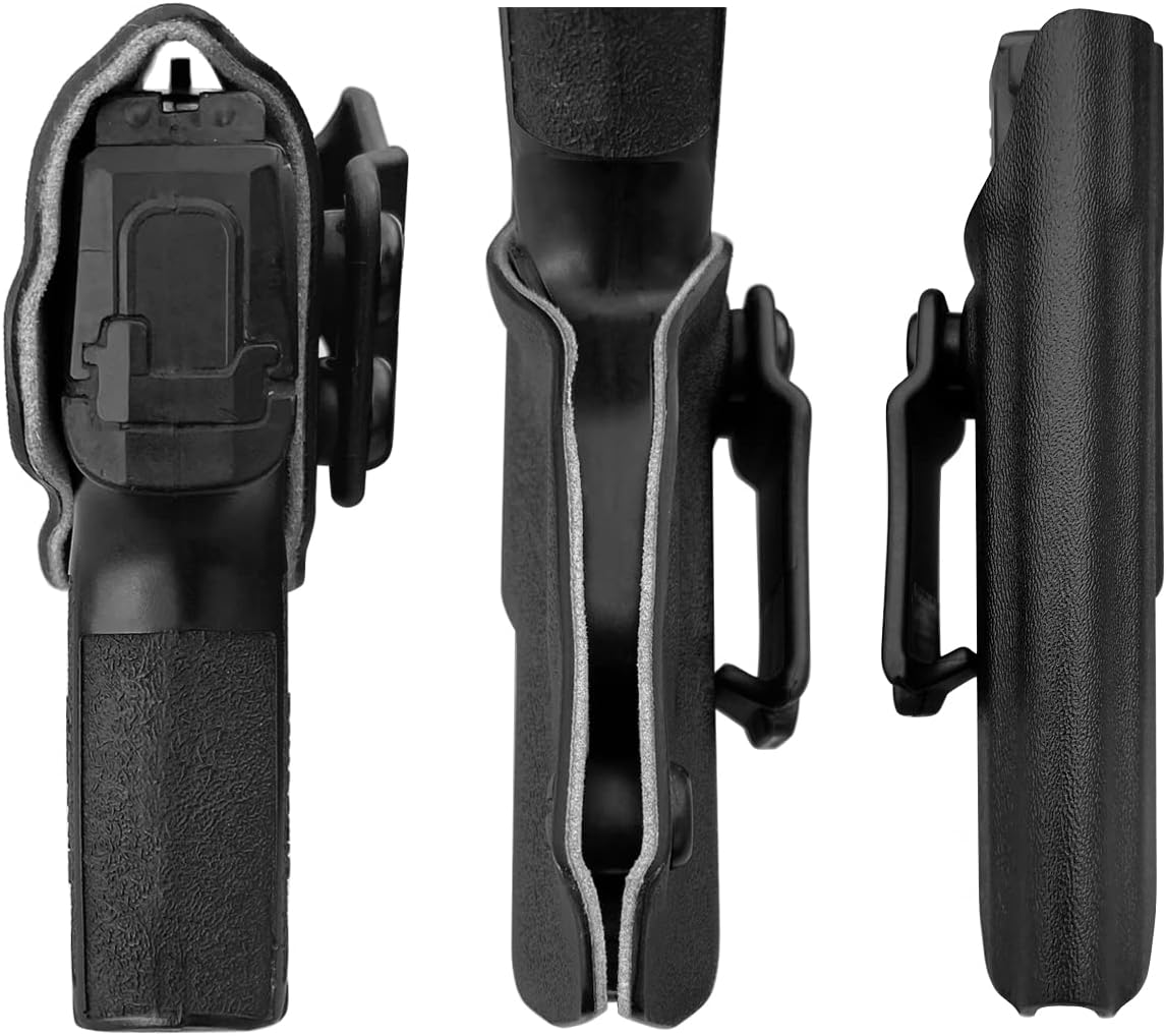 Sig P365 Holsters IWB Kydex Leather Holster Fit: Sig Sauer P365 / P365 SAS / P365 X Pistol Case - Inside Waistband Concealed Carry - P365 Accessories- Cover Mag-Button - No Scratch, No Dropping