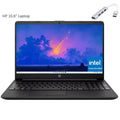 HP 15.6" Laptop, Intel Pentium Silver N5030 Processor, Intel UHD Graphics, 16GB RAM, 512GB SSD, Wi-Fi, Bluetooth, Windows 11 Home S Mode, Bundle With Cefesfy USBHUB