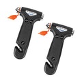 BELOMI 2 Pack Car Safety Hammer, Emergency Escape Tool with Window Breaker and Seat Belt Cutter, 5-in-1 Auto Multifunctional Escape Hammer for Accident, Vehicle Survive Accessories