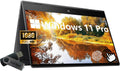 HP Envy x360 2-in-1 Convertible Business Laptop, 15.6” FHD Touchscreen, AMD Ryzen 7 5700U, Windows 11 Pro, 16GB RAM 512GB SSD, Fingerprint Reader, Backlit Keyboard, Tech Deal USB