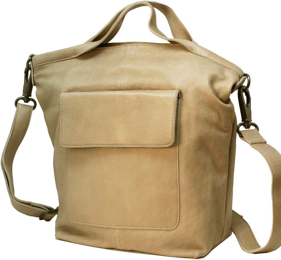 Latico Leathers Bianca Leather Tote Bag for Women (Honey) - Made From 100% Authentic Leather Handcrafted by Artisans - Top Handle Crossbody Bag Versatile Women Purses and Handbags for Work & School