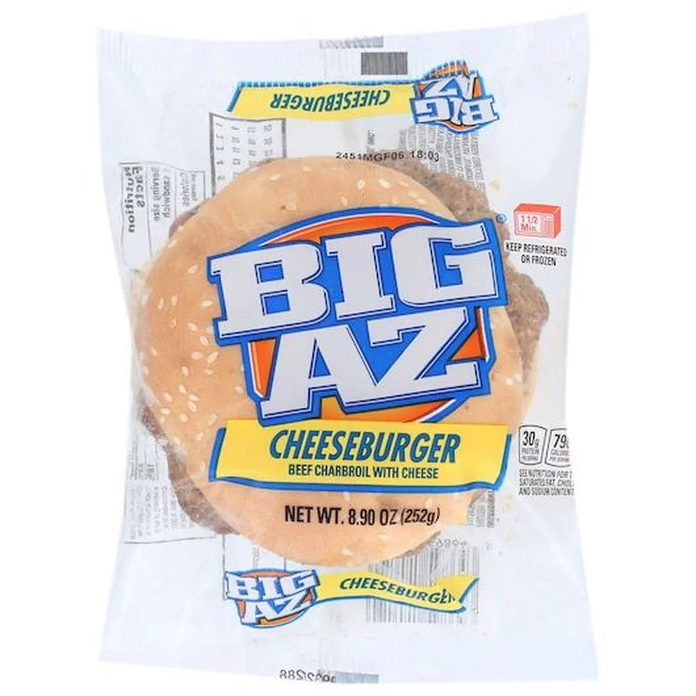 Advance Pierre Cstore Big Az Cheeseburger 8.9oz (PACK OF 10)