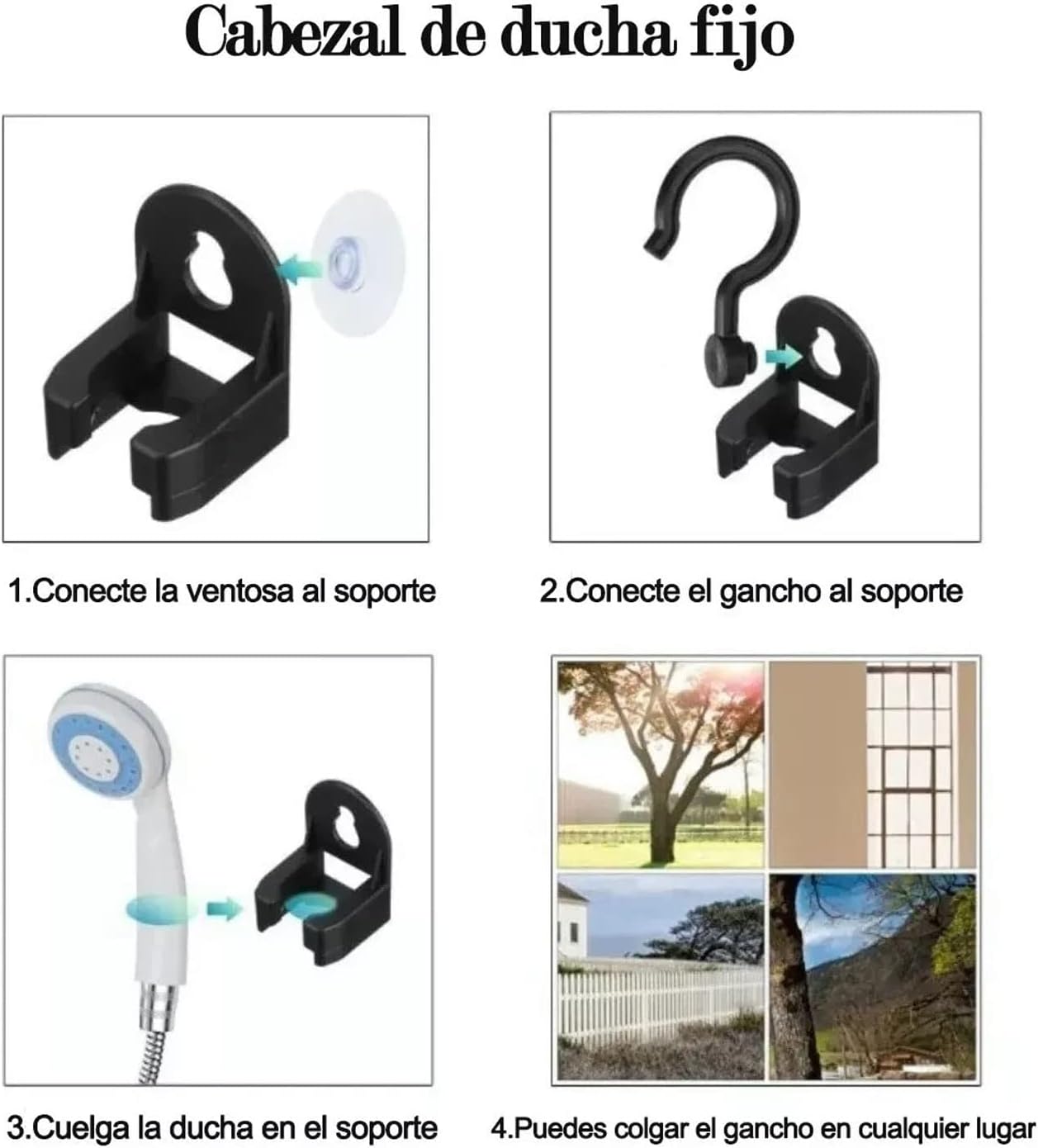 Portable Shower, Outdoor Electric Shower Battery Powered Pump Shower Head Nozzle for Camping, Hiking, Traveling, Washing