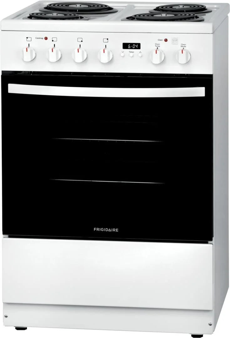 FRIGIDAIRE FFEH2422UW  24" FREESTANDING COIL ELECTRIC RANGE Stainless Steel