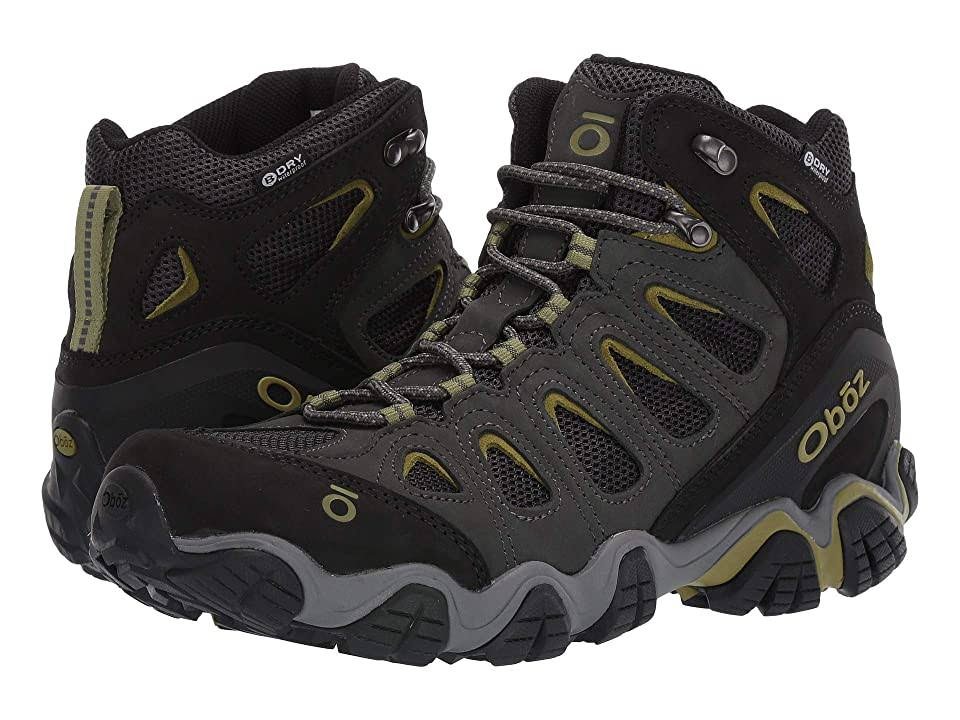 Oboz Men&s Sawtooth II Mid Waterproof Dark Shadow / Woodbine Green / 12