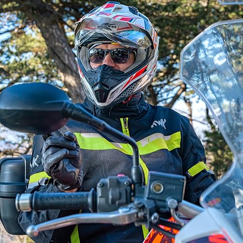 HWK Mesh Motorcycle Jacket Riding Air Motorbike Jacket Biker CE Armored Breathable
