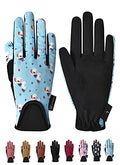 ChinFun Kids Horse Riding Gloves Equestrian Horseback Gloves for Youth Children Boys Girls Outdoor Biking Cycling Running