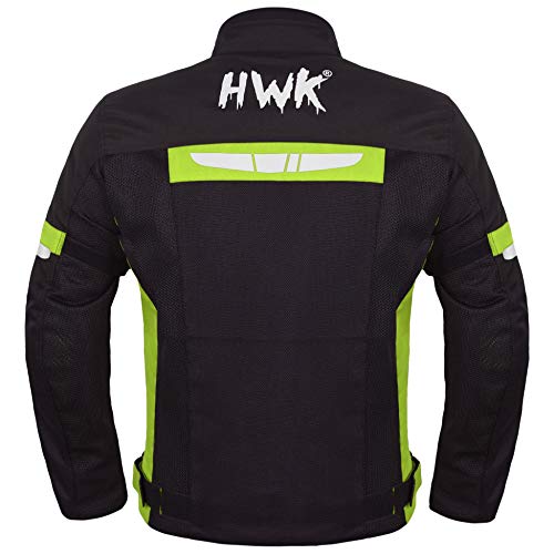 HWK Mesh Motorcycle Jacket Riding Air Motorbike Jacket Biker CE Armored Breathable