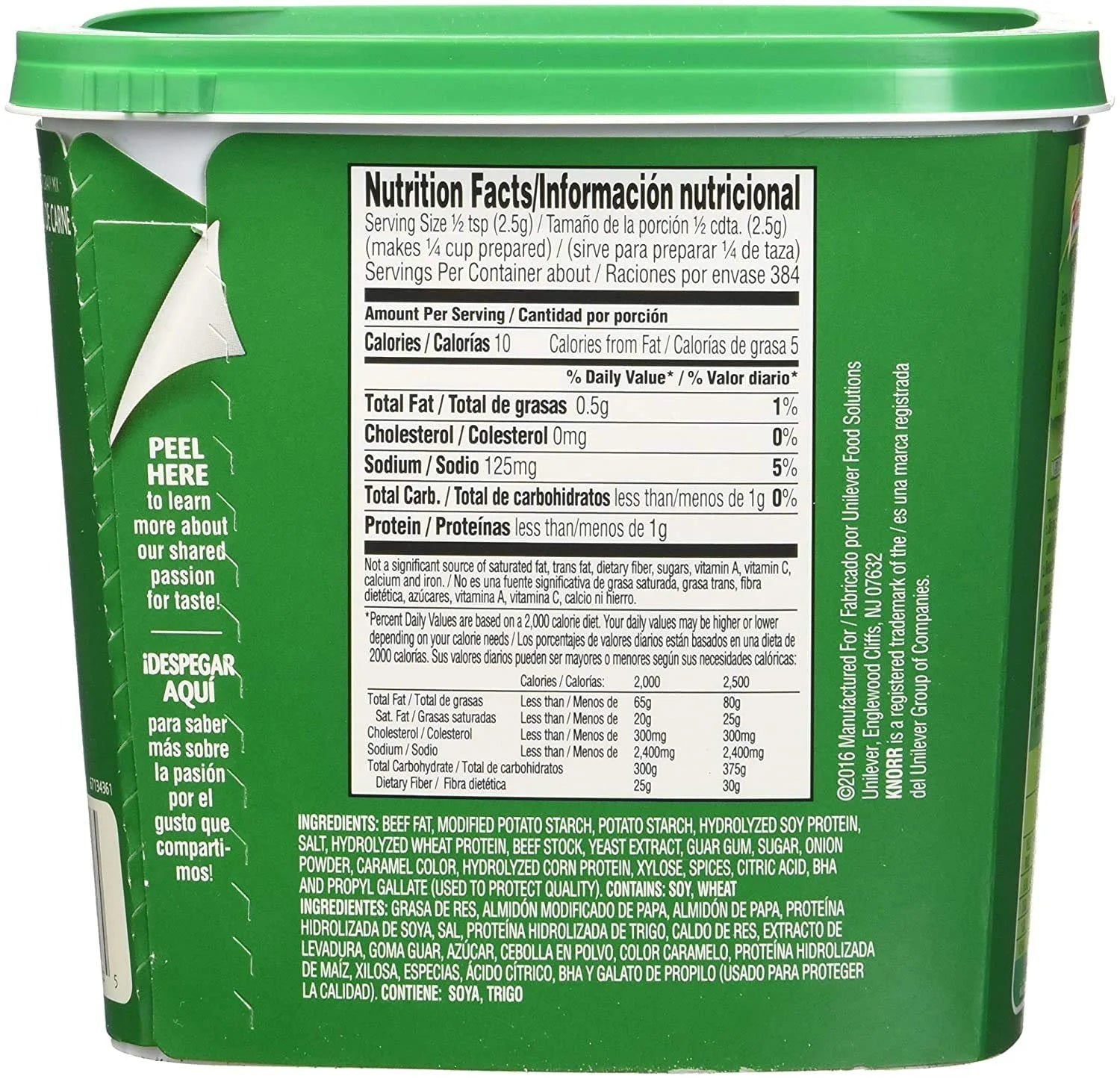 Knorr Au Jus Roast Beef Flavor Gravy Mix 1.99 lb, Pack of 2