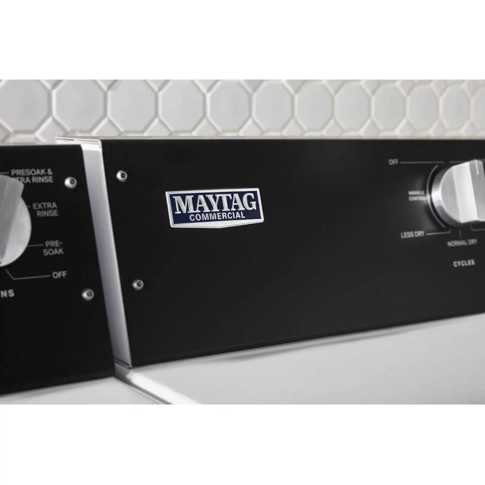 Maytag MEDP586KW 7.4 Cu. Ft. White Front Load Electric Dryer
