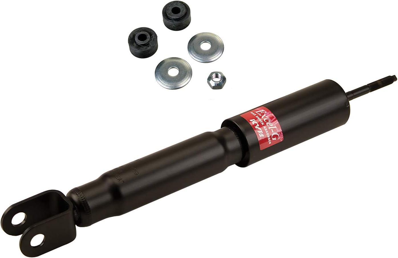 KYB 344381 Excel-G Gas Shock, Black, Silver