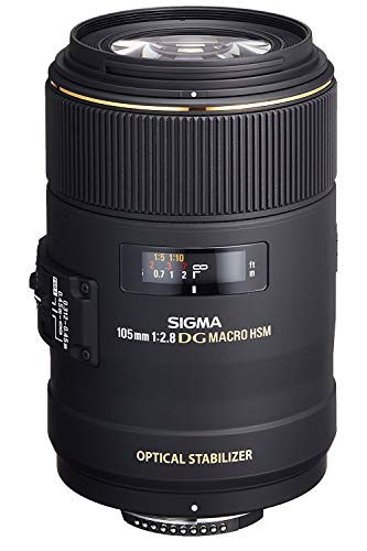 Sigma 105mm F2.8 EX DG OS HSM Macro Lens