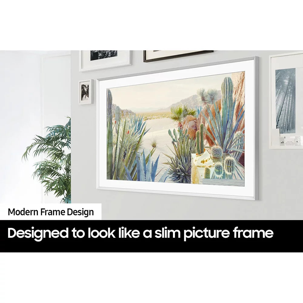Open Box Samsung 65" Class QLED 4K LS03B Series The Frame Quantum HDR, Art Mode, Anti-Reflection Matte Display Screen, Slim Fit Wall Mount Included, Alexa Built-In (QN65LS03BAFXZA, 2022)