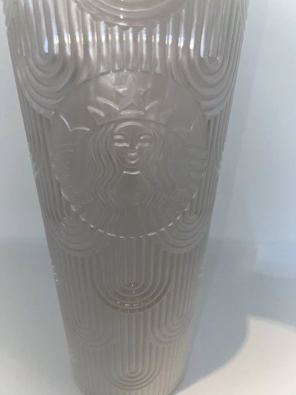 Starbucks 2023 Spring Pearl White 24oz Mermaid Venti Tumbler