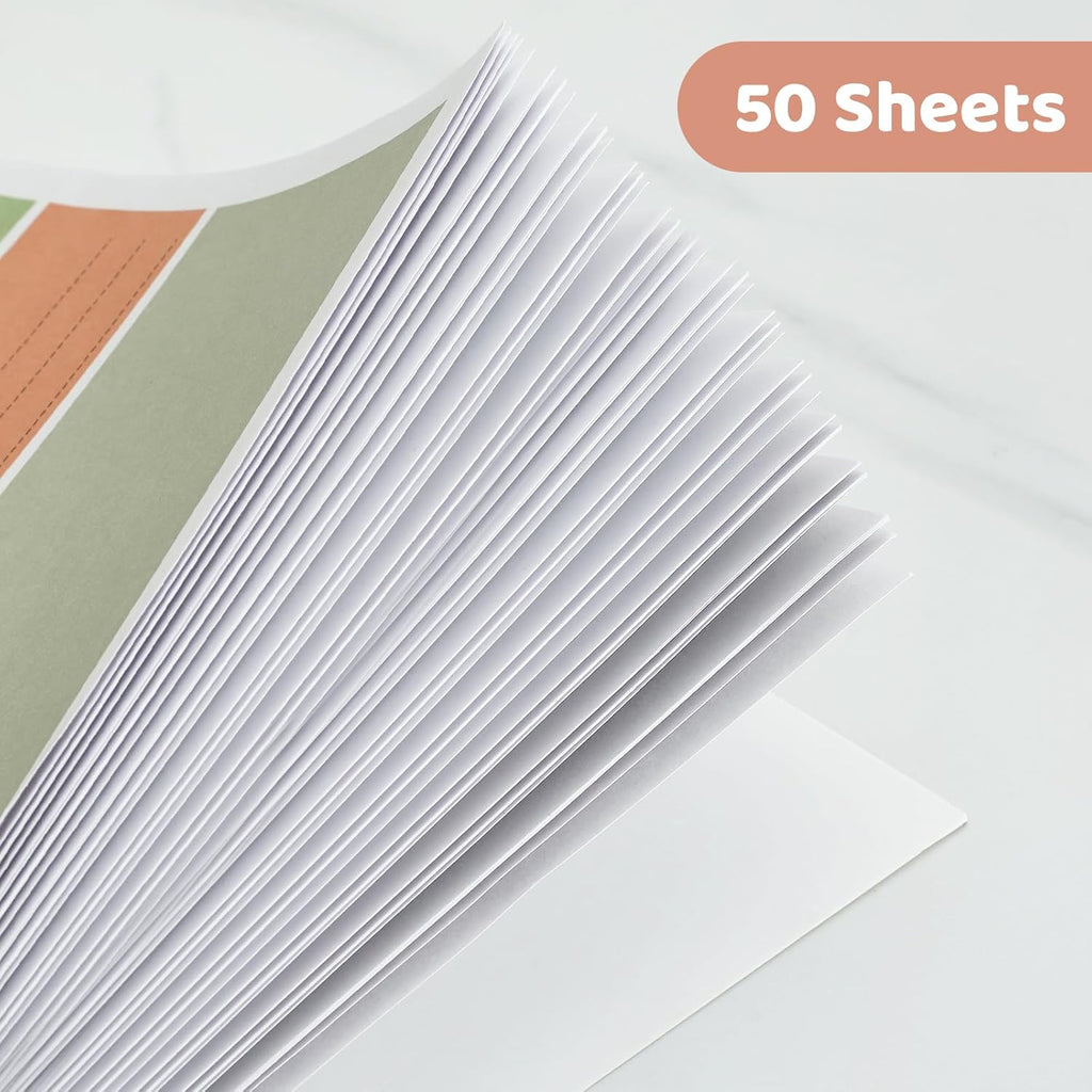 Daily Planner A4 To Do List Pad Undated Planner To Do Planner 50 Sheets with Checklist Prios Work Planner Daily Tasks and Goal Setting for Office Home and School