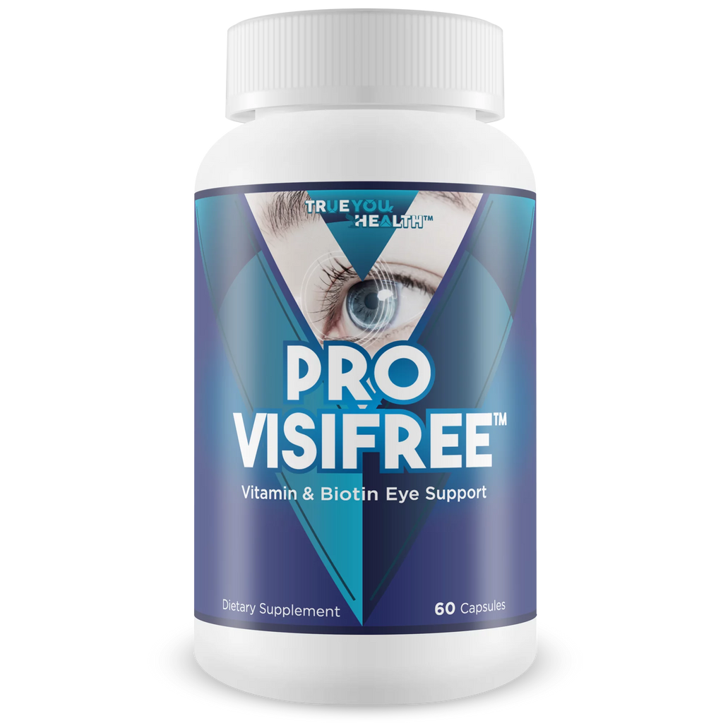 Pro VisiFree - Vitamin & Biotin Eye Support - Help Reduce Eye Sensitivity & Blurred Vision & Eye Strain with Minerals & Vitamins - Support Macula Health With Antioxidants - Natural Vision Support