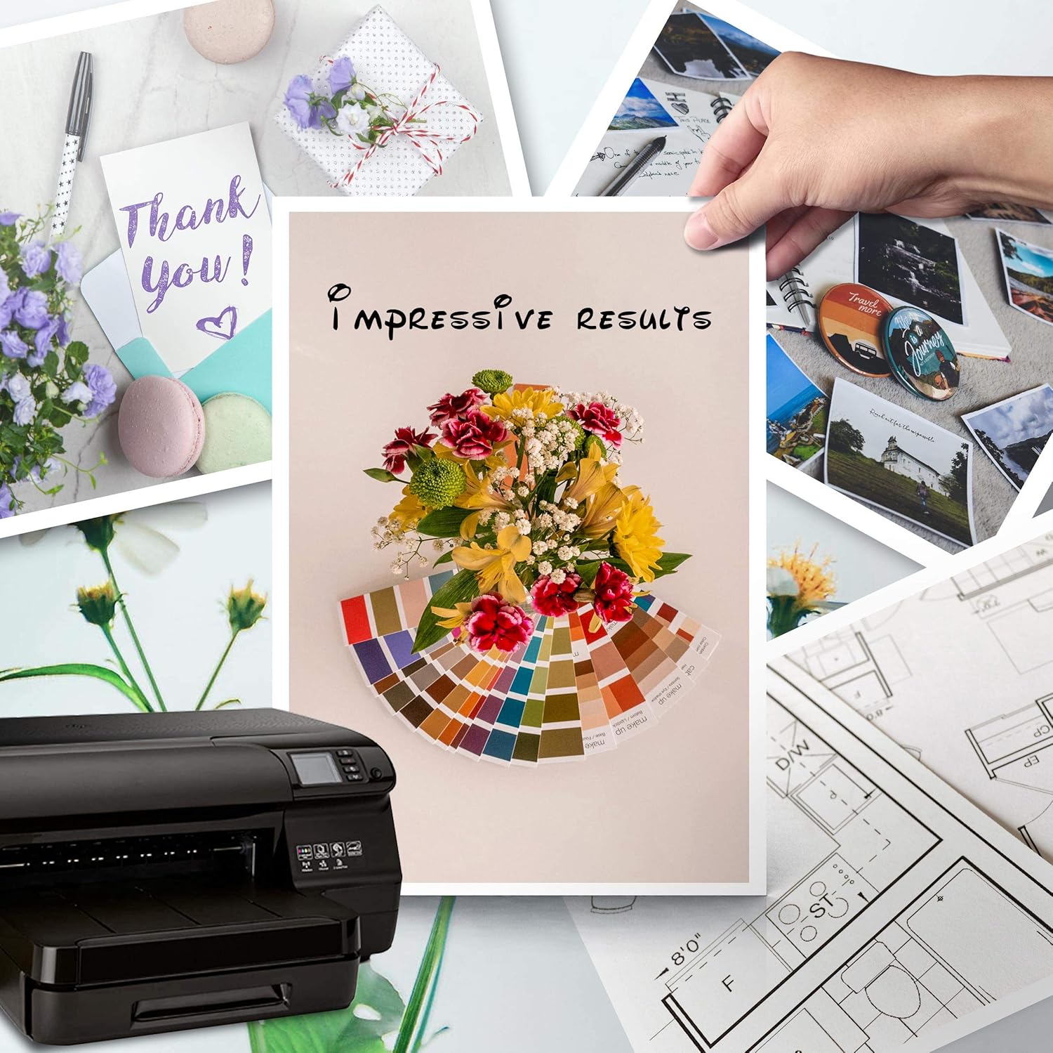 Remanufactured Ink Cartridges Replacements for HP 61 XL Work with Envy 4500 5530 OfficeJet 2620 4630 DeskJet 1000 1010 1050 1510 2050 2510 3000 3050 3510 Printer, 3 Packs by Paeolos Pack of 2