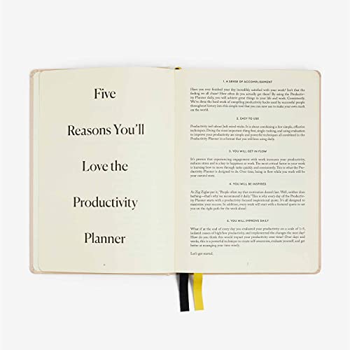 Intelligent Change 3-Month Productivity Planner 2024, Productivity Tools for Time Management & Mindfulness, Daily Planner To Do List, A5 Undated Quarterly Planner (Black)
