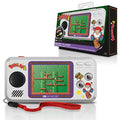 My Arcade Pocket Player Handheld Game Console: 3 Built In Games, Pac-Man, Pac-Panic, Pac-Mania, Full Color Display, Speaker, Volume Controls, Headphone Jack, Battery or Micro USB Powered, Yellow