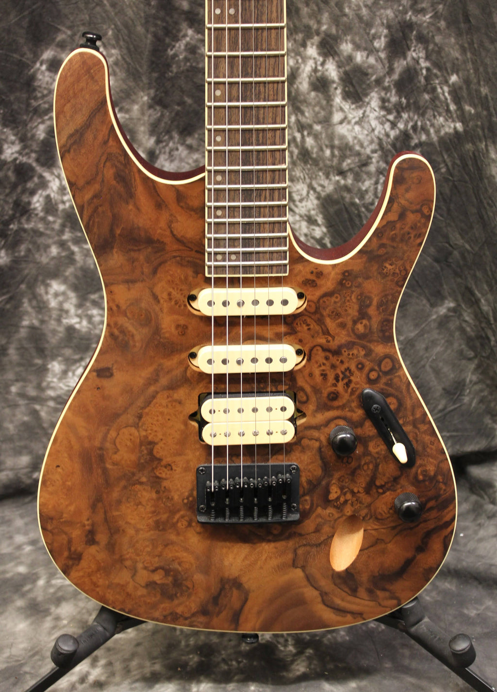 Ibanez SEW761CW S Standard Electric Guitar, Natural Flat