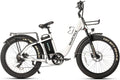 Electric Bike for Adults,1000W Peak Motor 28MPH with 26" x 4.0 Fat Tire Step-Thru Ebike,48V 15AH Removable Battery, Hydraulic Brake, Shock Absorber, Commuter Ebikes,7-Speed Gear, UL