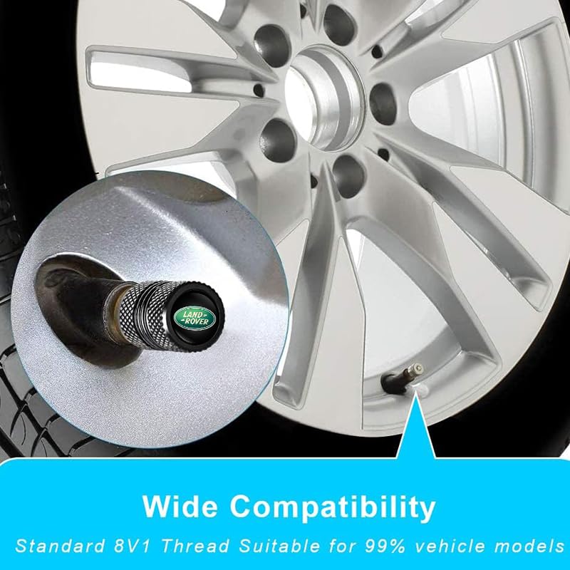Tire Valve Stem Caps Air Cover for Cars, SUV, Truck, Motorcycles Car Accessories