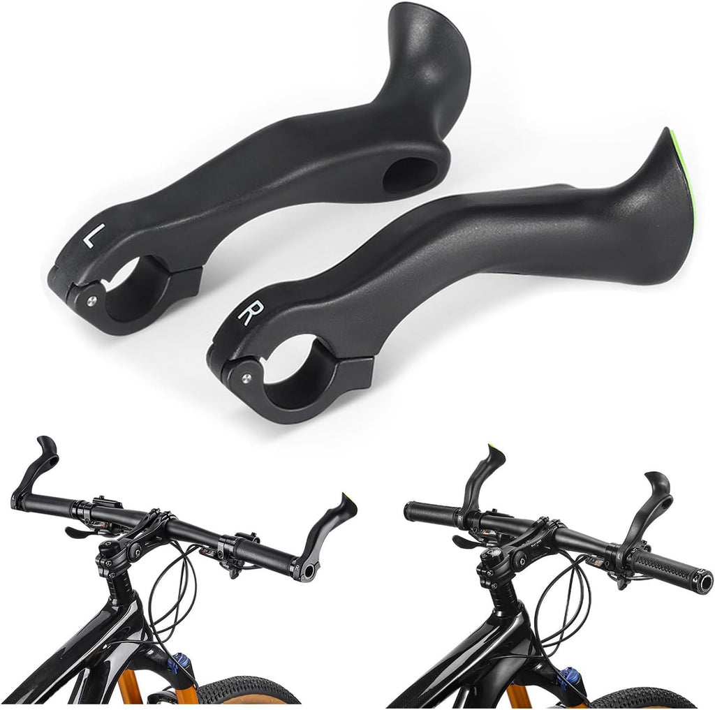 Bar Ends Road Handlebar Ends Mountain Bicycles Bar Ends Ergonomic Nonslip Handlebar Ends Cycling Gear Handlebar Grips Handlebar Accessories