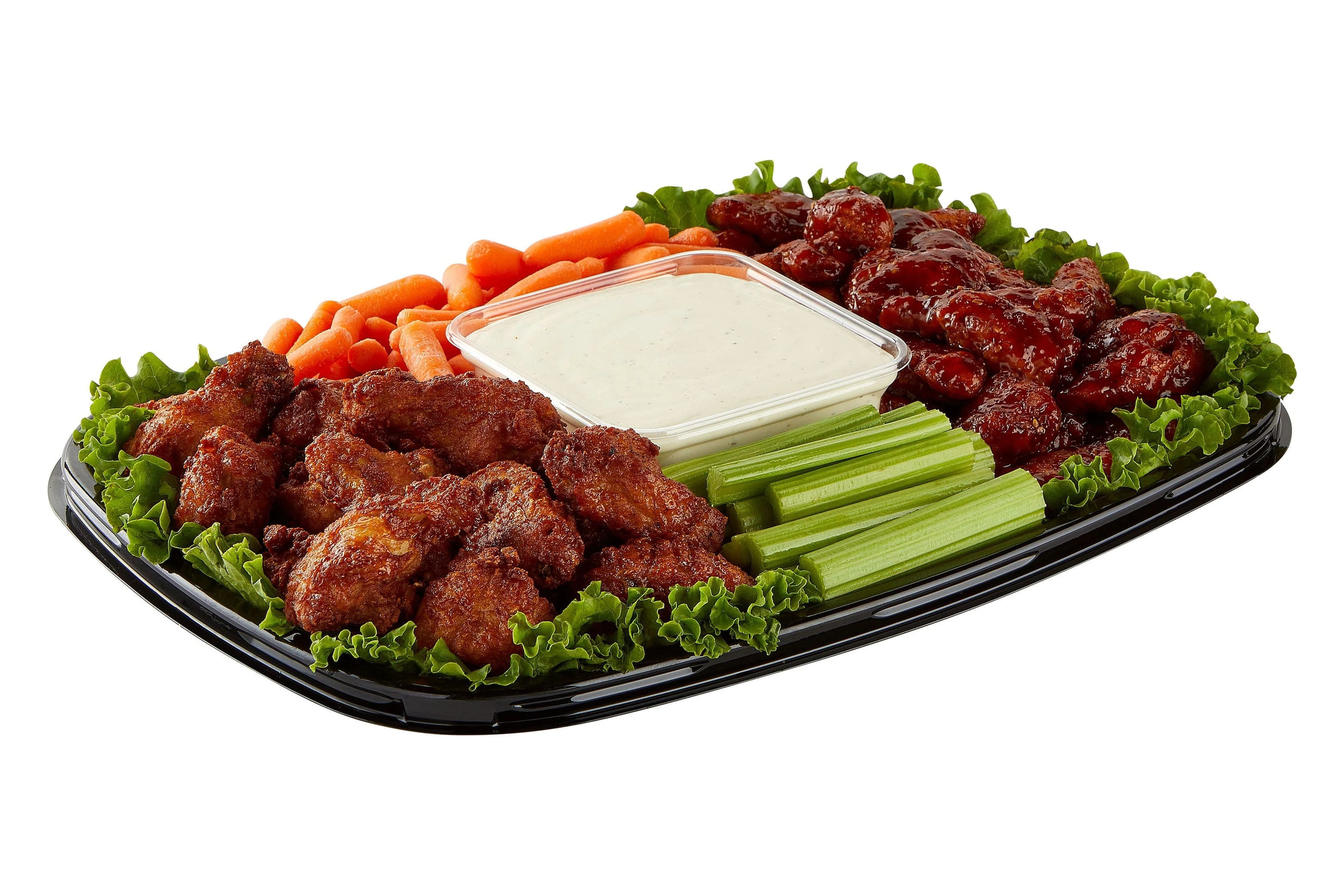 Freshness Guaranteed Fresh, Hot & Ready-to-Eat Chicken Wing Party Tray, Various Sizes
