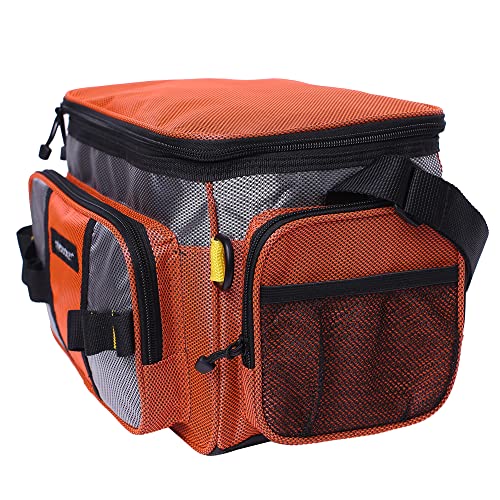 Raprance Soft-Sided Fishing Tackle Bag for Saltwater or Freshwater