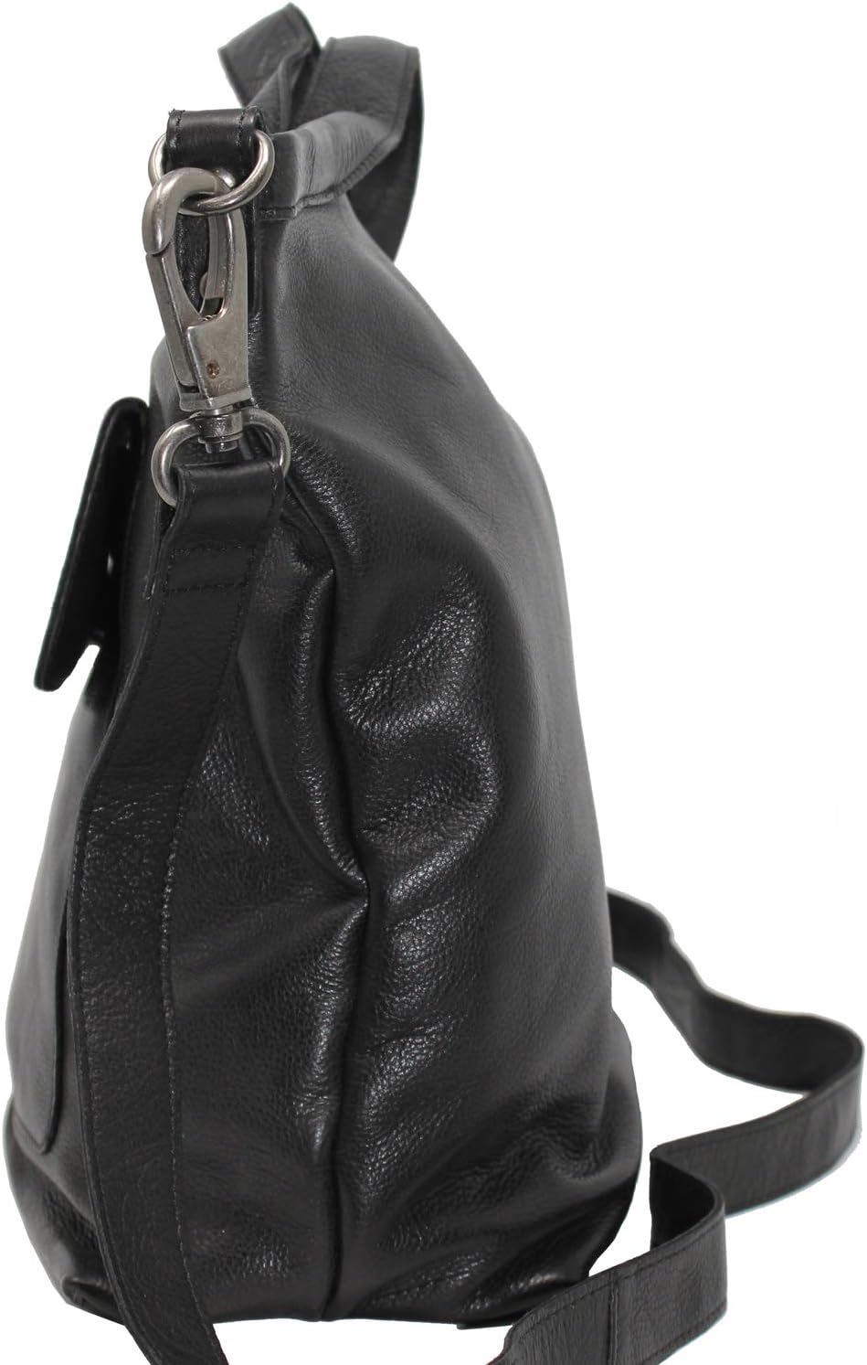 Latico Leathers Bianca Leather Tote Bag for Women (Black) - Made From 100% Authentic Leather Handcrafted by Artisans - Top Handle Crossbody Bag Versatile Women Purses and Handbags for Work & School