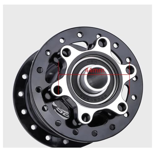 MTB Hub 32 Holes 5 Bearing Front Rear Aluminum Alloy Bike Hubs,Thru Axle/Quick Release Six Pawls Disc Brake HG Taki Bicycle Hubs for 8-11 Speed Mountain Bike