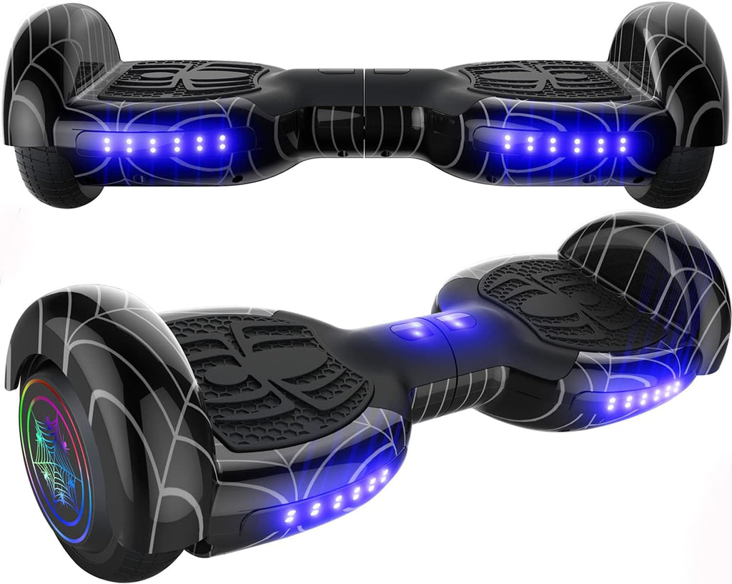 Emaxusa Hoverboard Self Balancing Scooter 6.5" Two-Wheel Hoverboards with Bluetooth Speaker and LED Lights Electric Scooter for Kids and Adult, UL Safety Certified