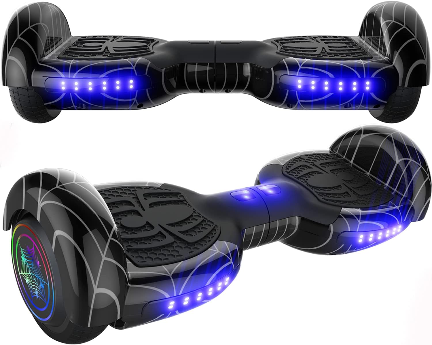 Emaxusa Hoverboard Self Balancing Scooter 6.5" Two-Wheel Hoverboards with Bluetooth Speaker and LED Lights Electric Scooter for Kids and Adult, UL Safety Certified