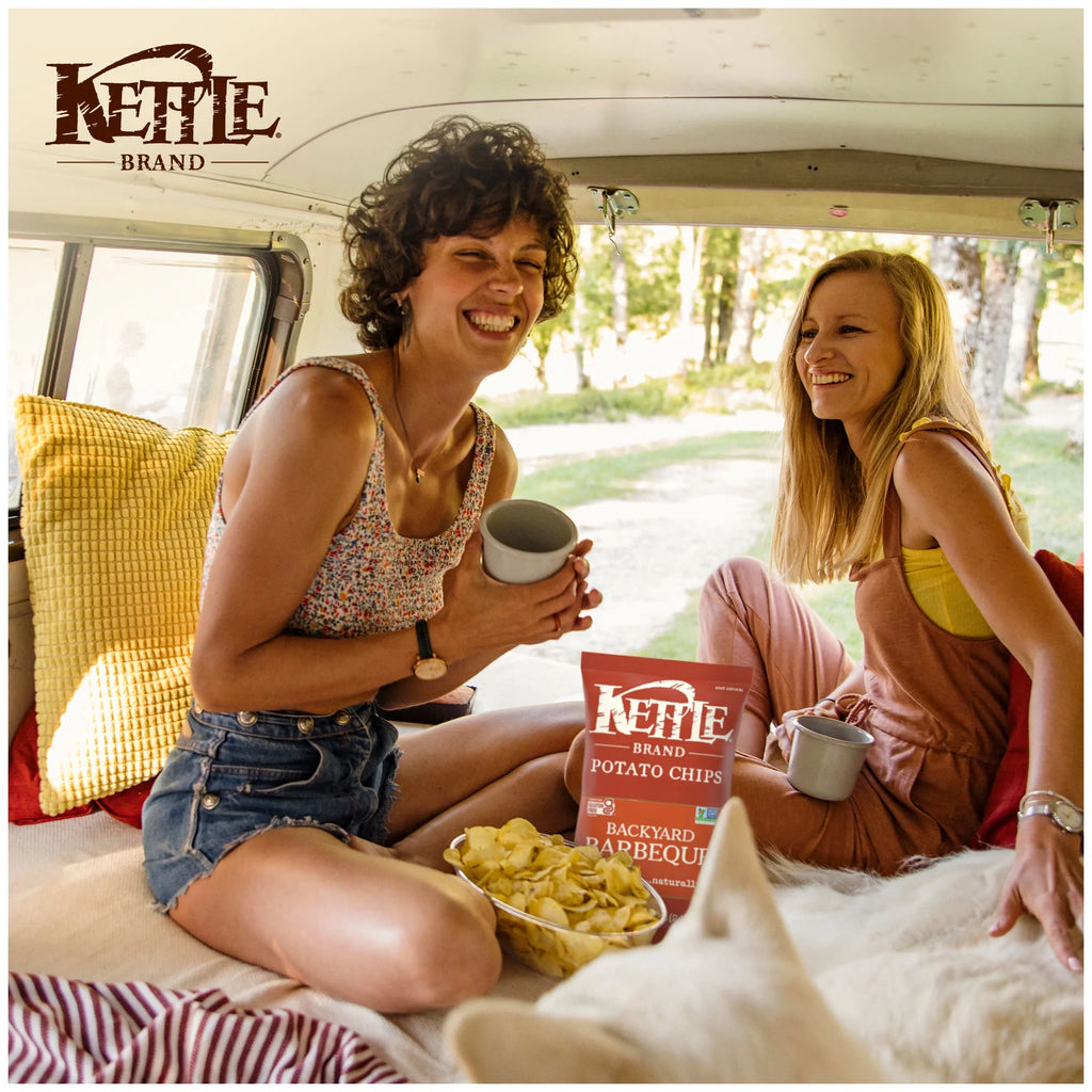 Kettle Brand Potato Chips, Backyard Barbeque Kettle Chips, 8.5 oz