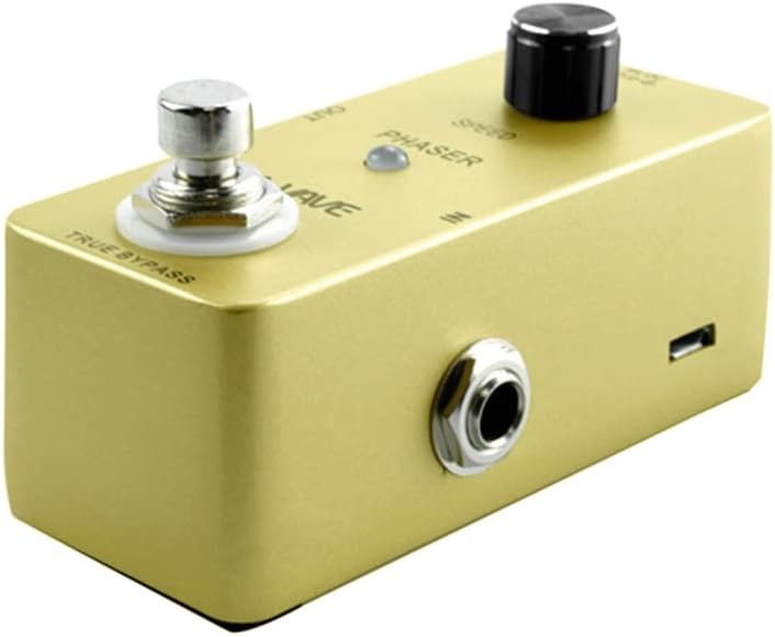 PHASER Analog Phase Guitar Effect Pedal Zinc Alloy Shell True Bypass Electric Guitar Effect Pedal