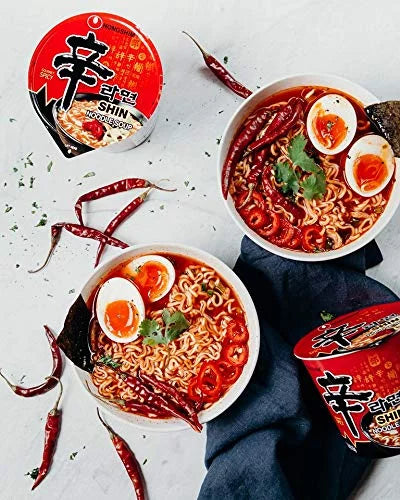 Product of Nongshim Shin Cup Noodle Soup, New 12 Pk. 2.64 oz.