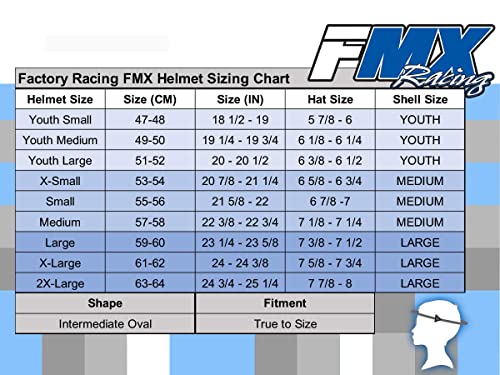 FMX Motocross Dirt Bike Off-Road ATV Motorcycle DOT Approved Helmet